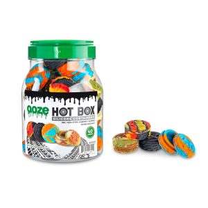 OOZE HOT BOX SILICONE CONTAINERS 40PCS