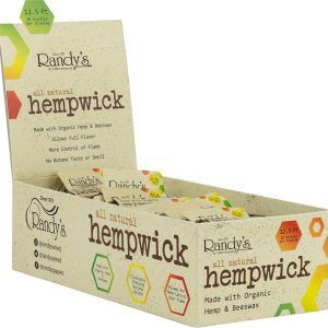 RANDYS HEMPWICK 12.5FT 20PCS