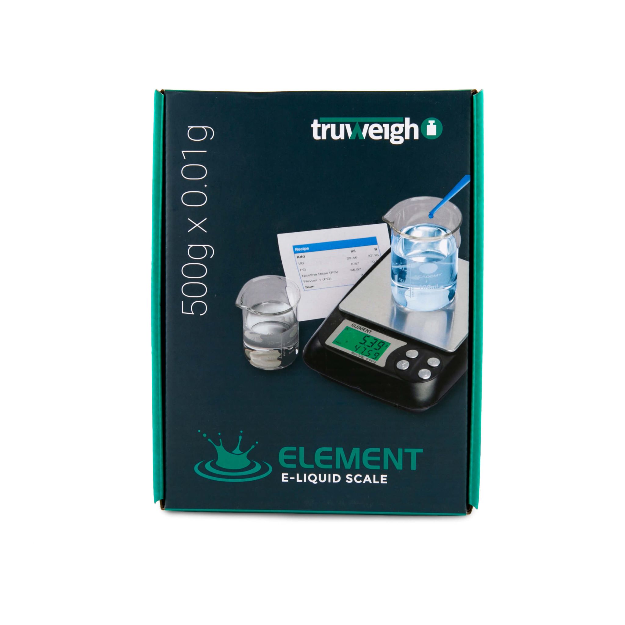 TRUWEIGH ELEMENT E-LIQUID SCALE - 500g x 0.01g