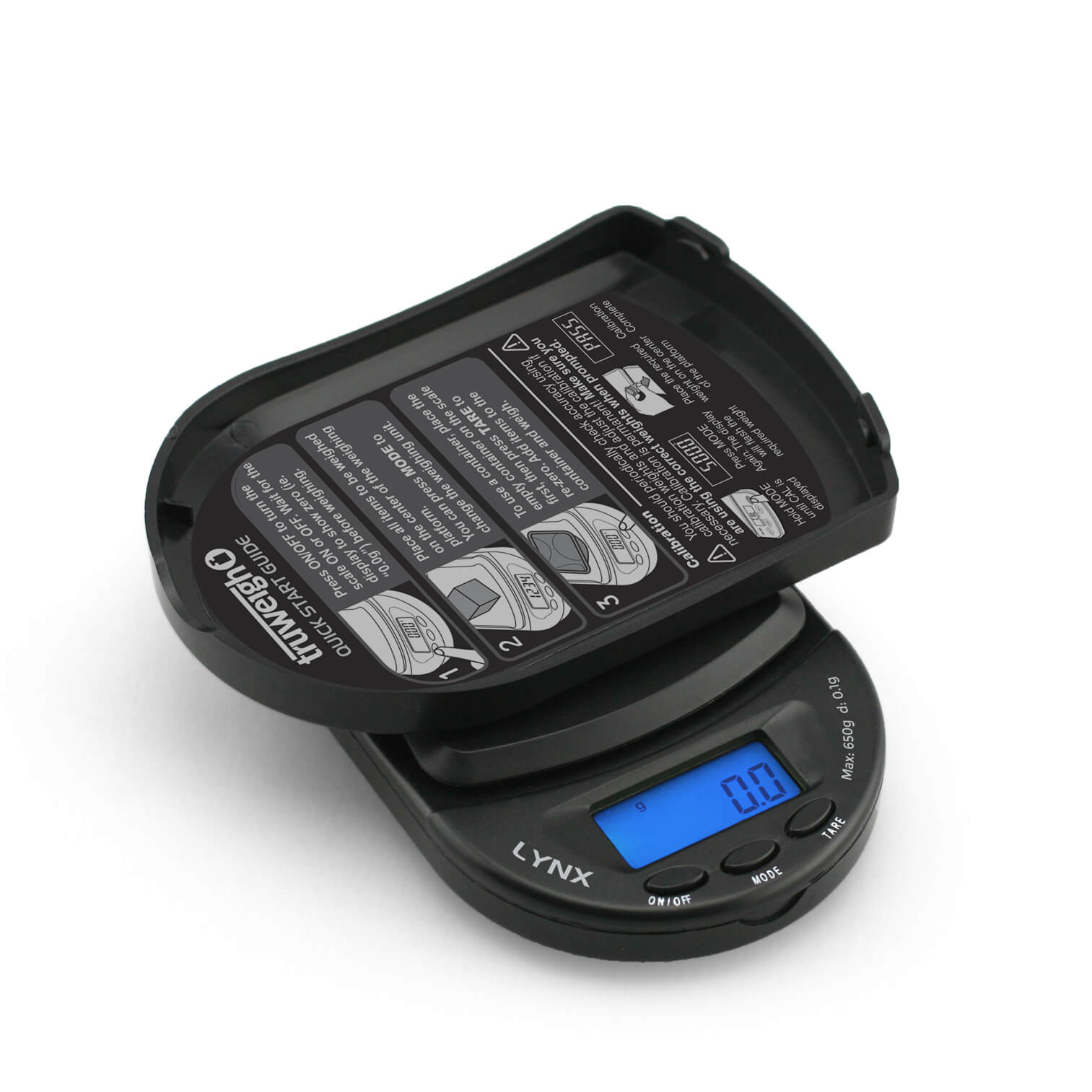 TRUWEIGH LYNX 650G X 0.1G DIGITAL MINI SCALE - Image 2