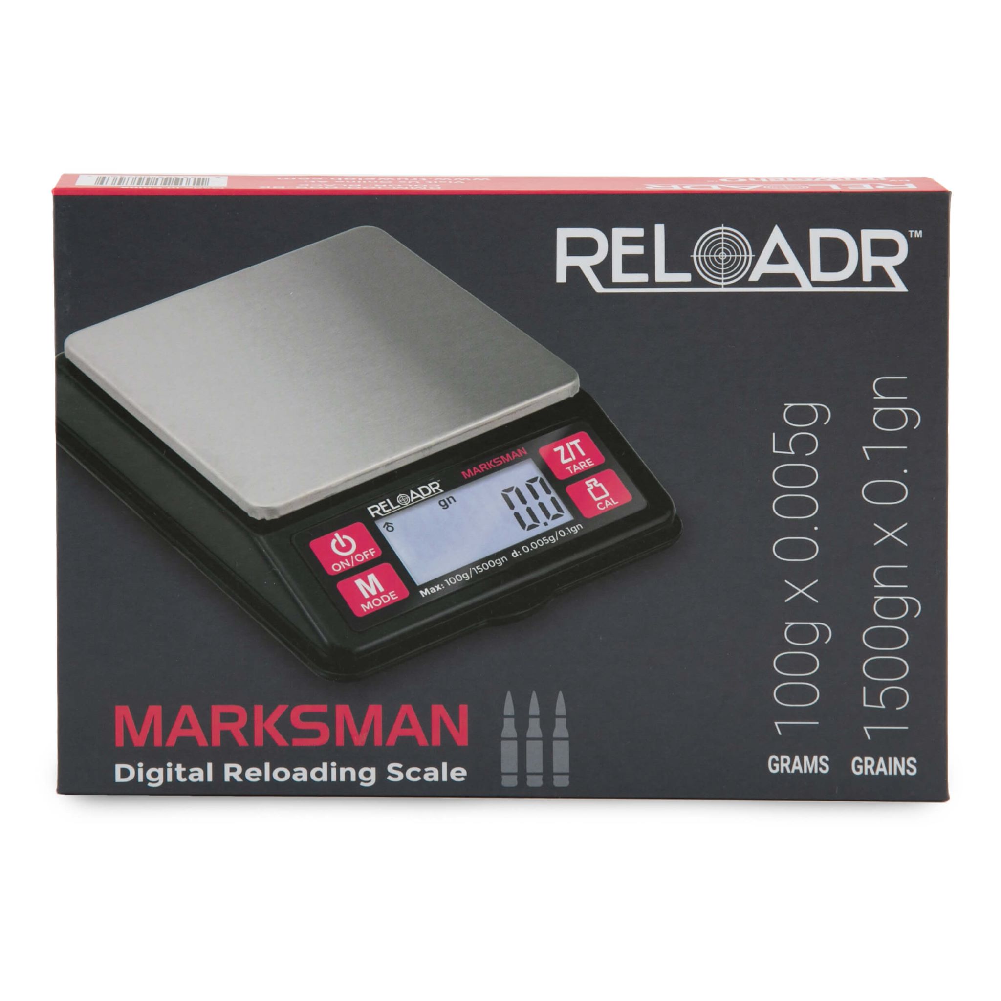 TRUWEIGH RELOADR MARKSMAN 100G X 0.005G DIGITAL RELOADING SCALE