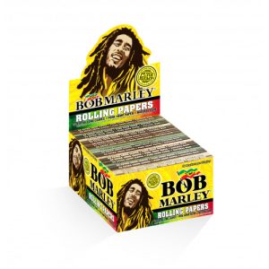 BOB MARLEY EXTRA LONG SIZE PURE HEMP PAPERS 50/33 PACKS