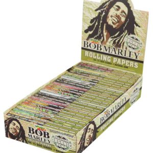 BOB MARLEY 1 1/4 SIZE ORGANIC HEMP PAPERS 25/50 PACKS