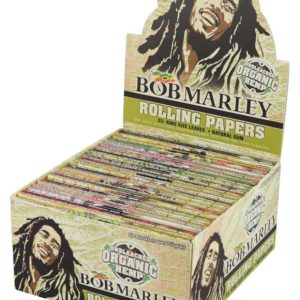 BOB MARLEY EXTRA LONG SIZE ORGANIC HEMP PAPERS 50/33 PACKS