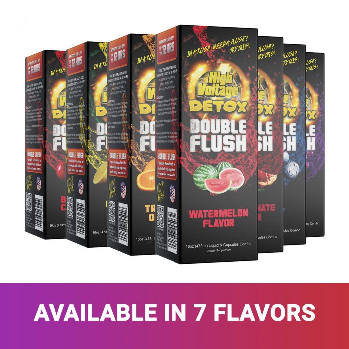 HIGH VOLTAGE DETOX DOUBLE FLUSH 16OZ
