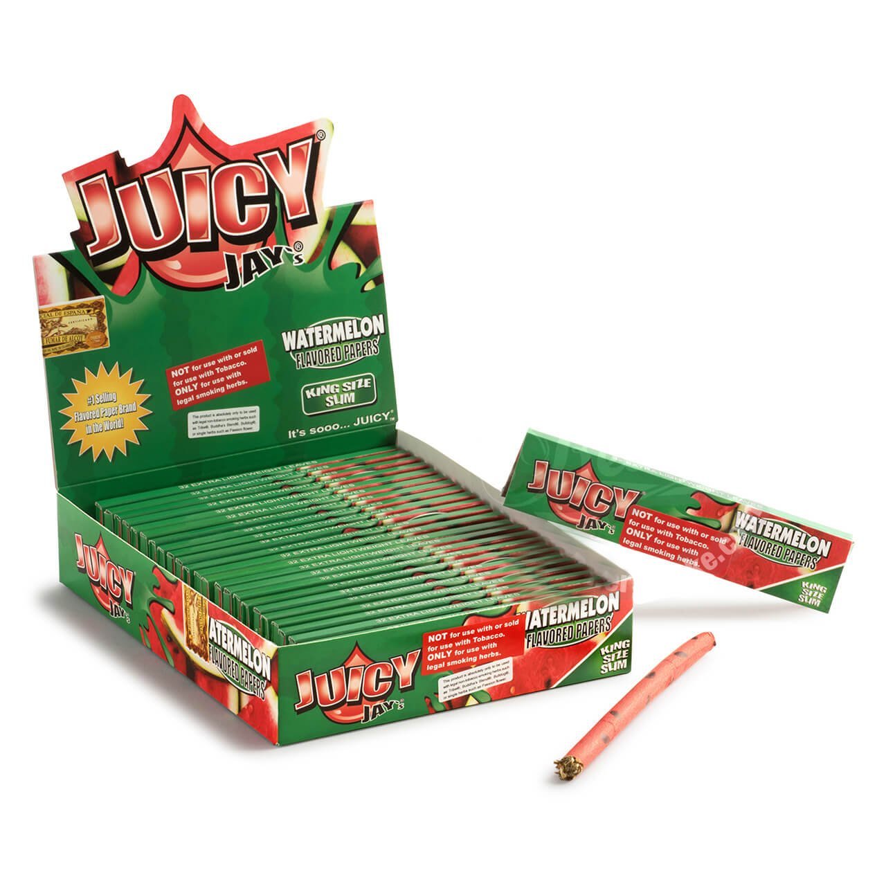 JUICY JAYS HEMP PAPERS KING SIZE SLIM 24PCS