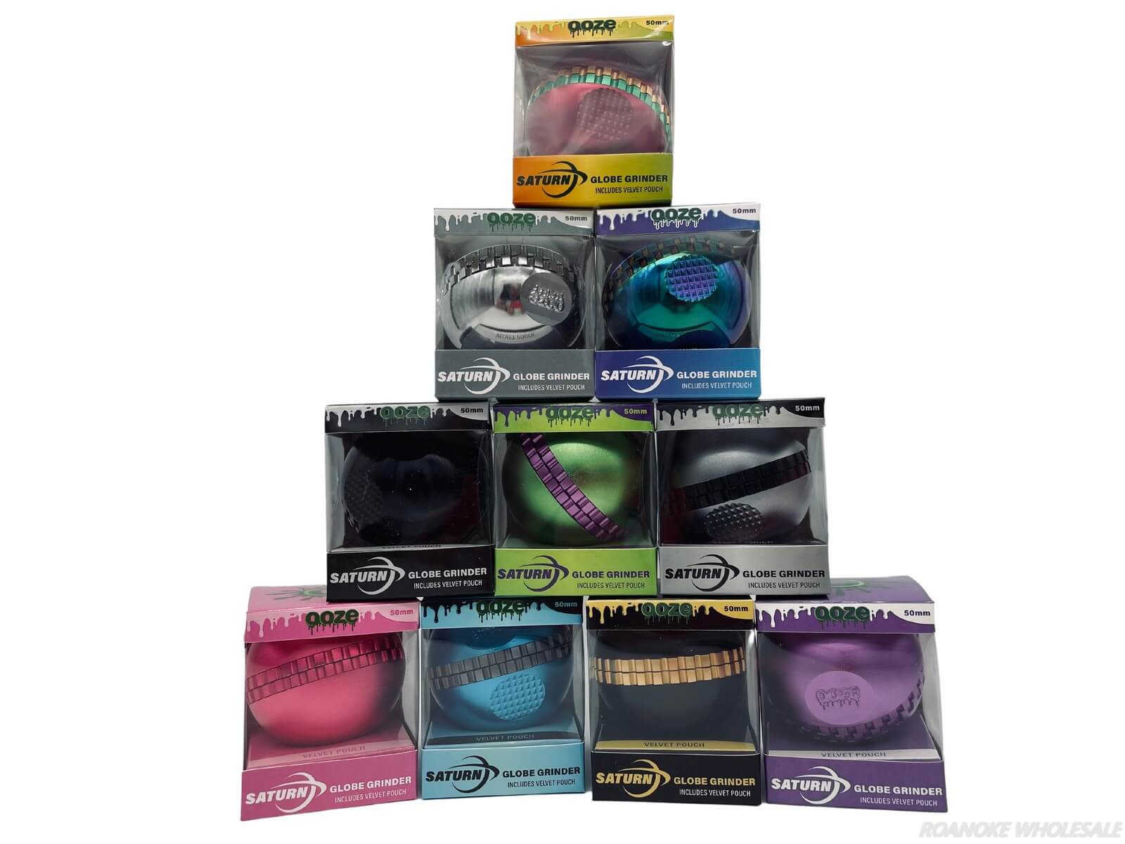 OOZE SATURN GLOBE GRINDER 50MM