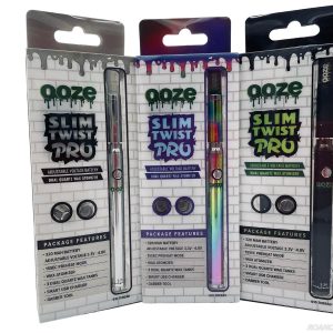 OOZE SLIM TWIST PRO 510 THREAD BATTERY & ATOMIZER KIT