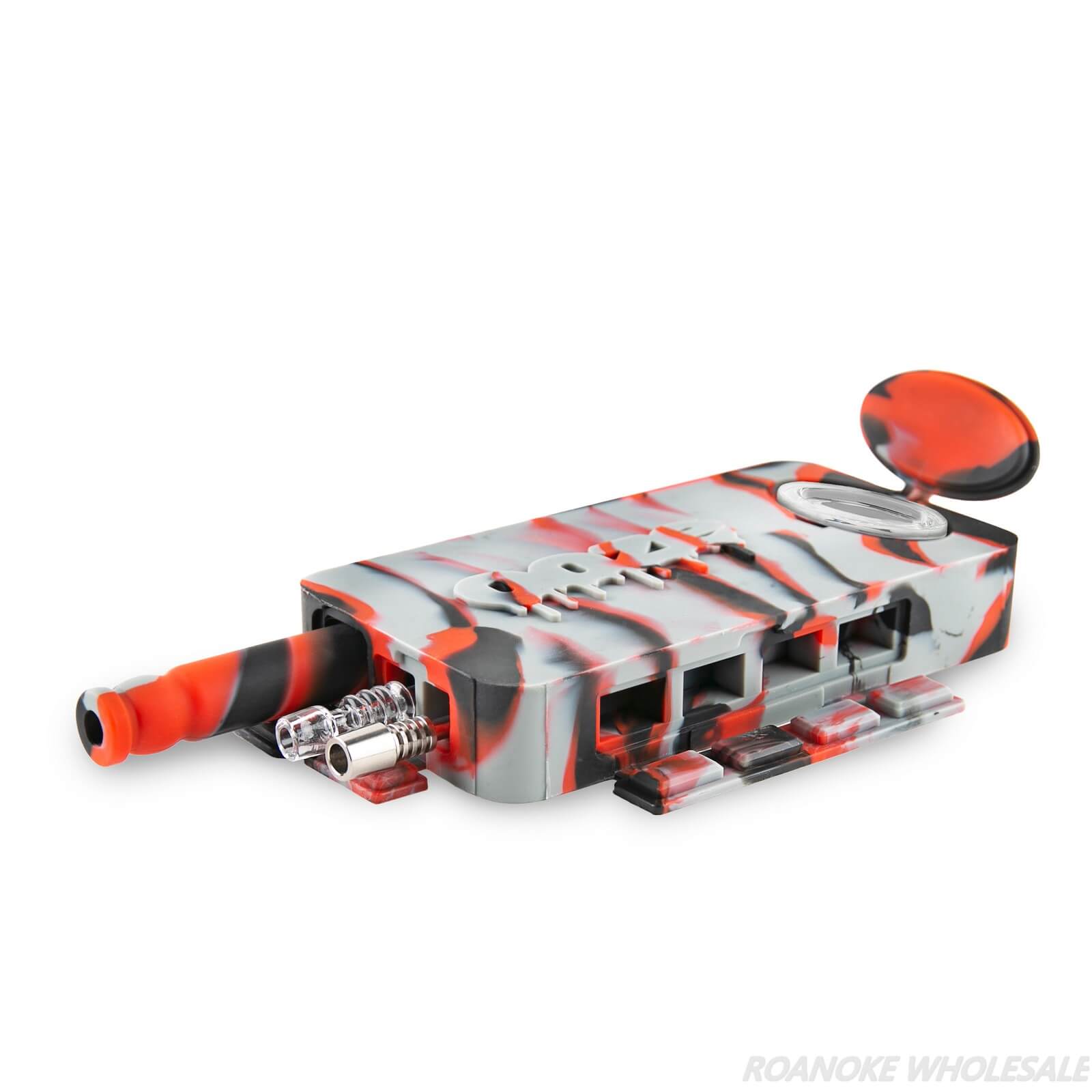 OOZE SLUGGER DABBIN DUGOUT SILICONE TRAVEL DAB KIT