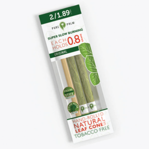 PURE PALM CONES 0.8G ORIGINAL 20/2 PACKS