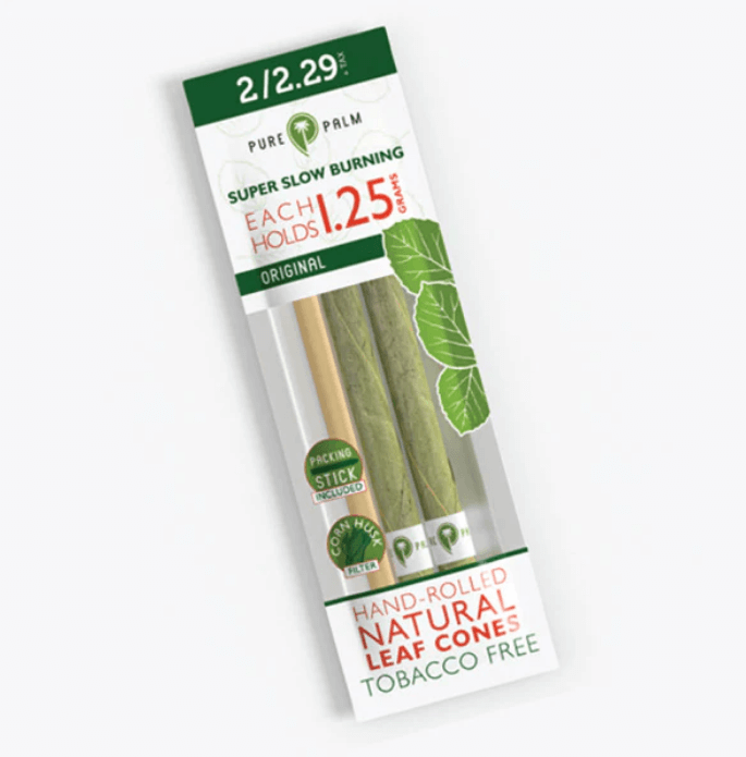 PURE PALM CONES 1.25G ORIGINAL 20/2 PACKS