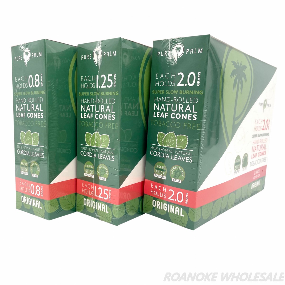 PURE PALM CONES 1.25G ORIGINAL 20/2 PACKS - Image 2
