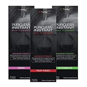 PURICLEAN INSTANT MAX CLEANSER MAXIMUM STRENGTH 13 GRAMS 1 PACKET