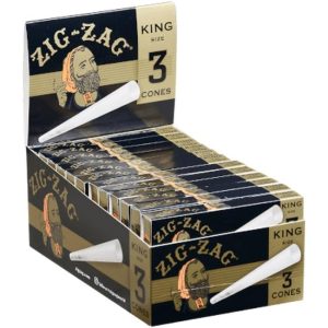 ZIG ZAG ULTRA THIN CONES KING SIZE 24/3 PACKS
