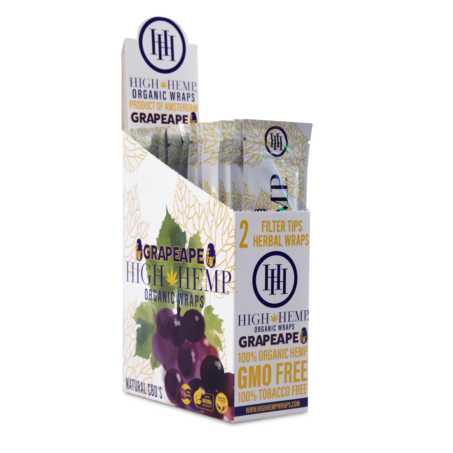 HIGH HEMP ORGANIC HEMP WRAPS 25/2 PACKS - Image 4