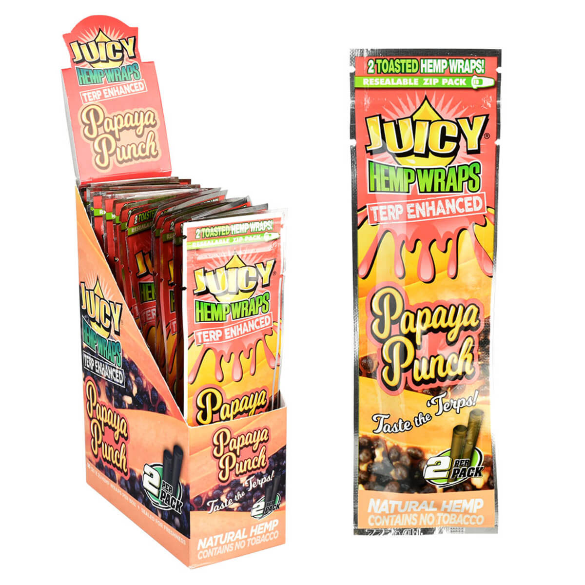 JUICY HEMP WRAPS 25/2 PACKS - Image 5