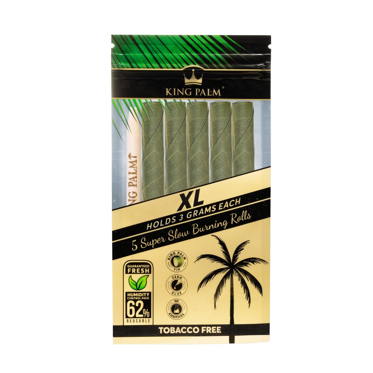 KING PALM XL ROLLS (HOLDS 3G) 15/5 PACKS - Image 2