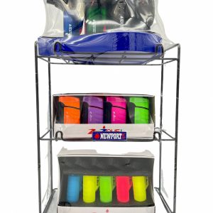 NEWPORT ZERO TORCH-LIGHTER DISPLAY OF 3 STYLES