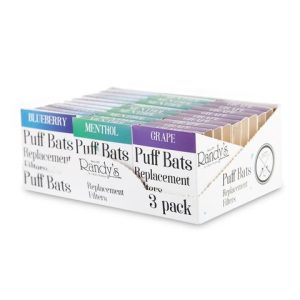 RANDYS PUFF BATS BLUEBERRY/MENTHOL/GRAPE 3 PACK