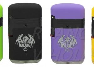 SPECIAL BLUE MINI TORCH LIGHTERS - CLASSIC DOUBLE RUBBER (LT111) 20PCS [NO SHIPPING]