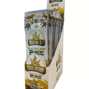 TRUE HEMP ORGANIC HEMP WRAPS 25/2 PACKS
