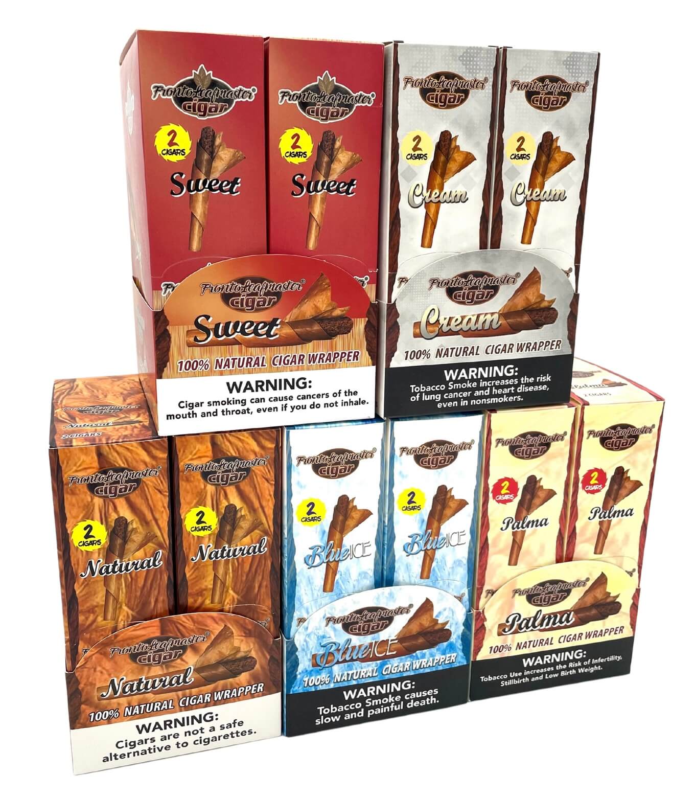 FRONTO LEAF MASTER CIGAR 2 CIGARS WRAPPER 48 CIGARS