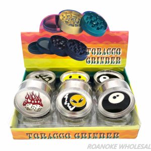 SYMBOLS 50MM METAL GRINDER 12PCS