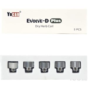 YOCAN EVOLVE-D PLUS DRY HERB COIL 5PCS