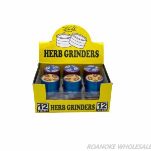 LIPS 40MM METAL GRINDERS 12PCS