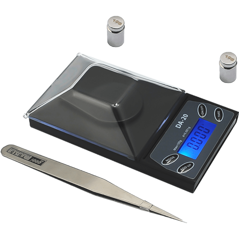 CR JDS-DA-20 PORTABLE DIGITAL SCALE 20G X 0.001G (HIGH PRECISSION) - Image 2