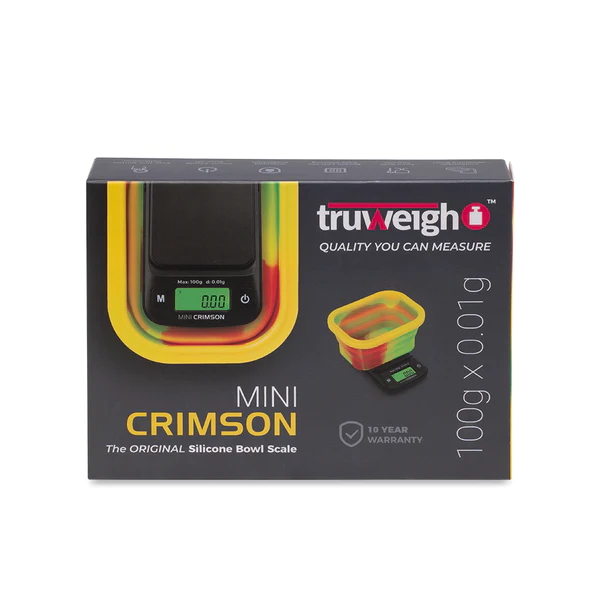TRUWEIGH MINI CRIMSON 100G X 0.01 COLLAPSIBLE BOWL SCALE - Image 7