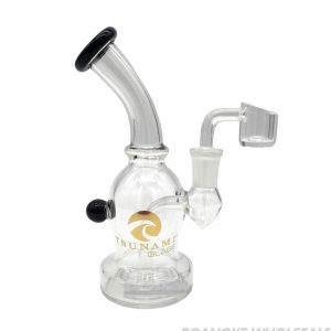 TSUNAMI MINI EGG RIG 6" GLASS WATER PIPE