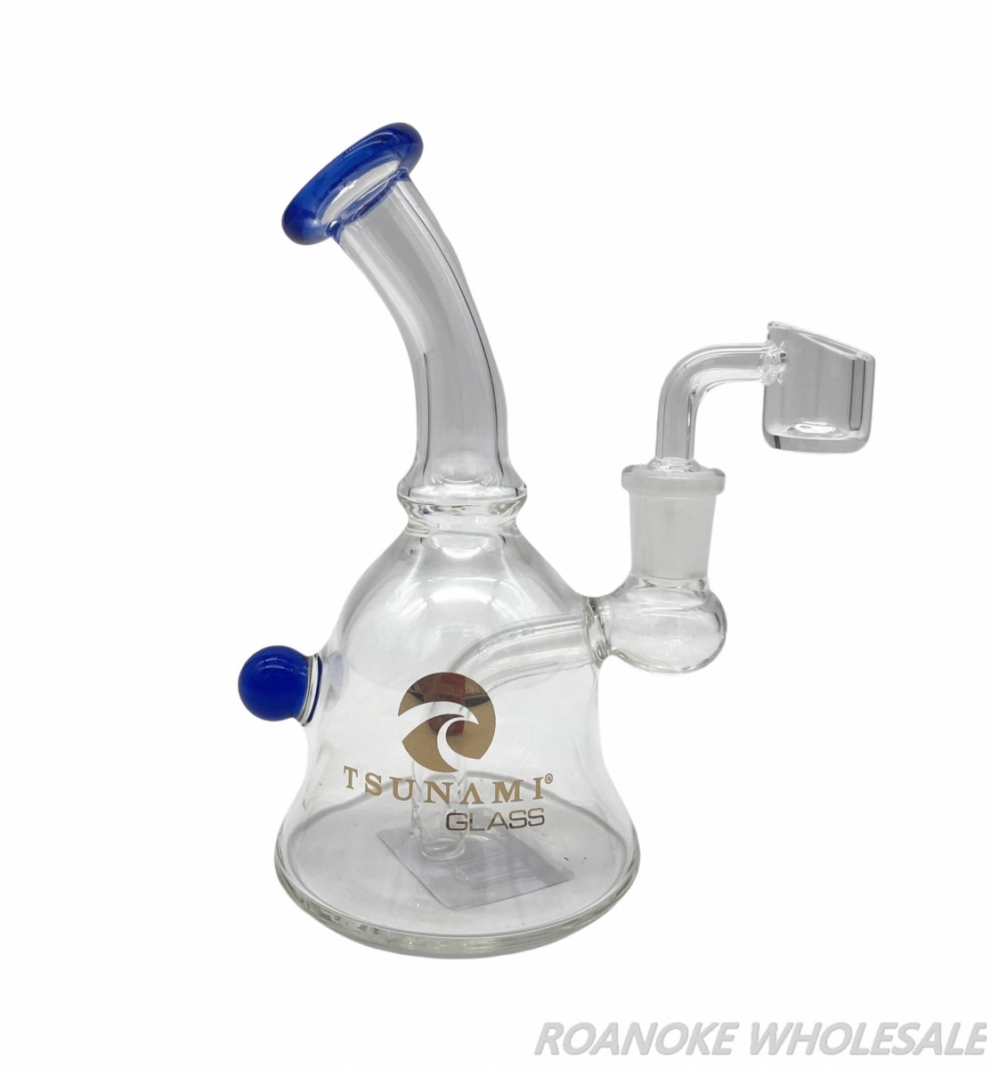 TSUNAMI MINI BELL RIG 7" GLASS WATER PIPE
