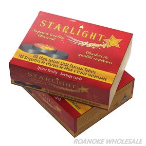 STARLIGHT SUPERIOR QUALITY CHARCOAL 40MM