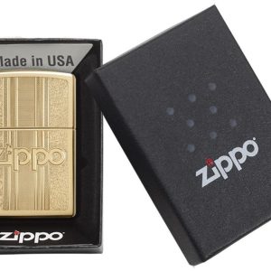 ZIPPO LIGHTER - ZIPPO AND PATTERN DESIGN ($32.95)