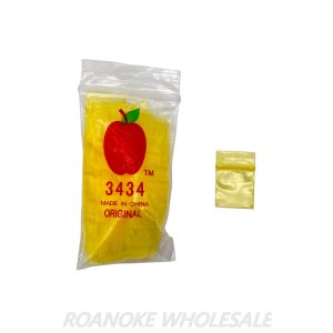 PLASTIC ZIP BAGS 3434 SIZE