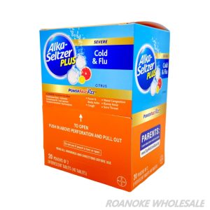 ALKA-SELTZER PLUS COLD & FLU - CITRUS