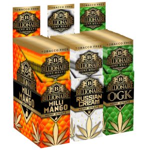 BILLIONAIRE HEMP WRAPS 25/2 PACKS