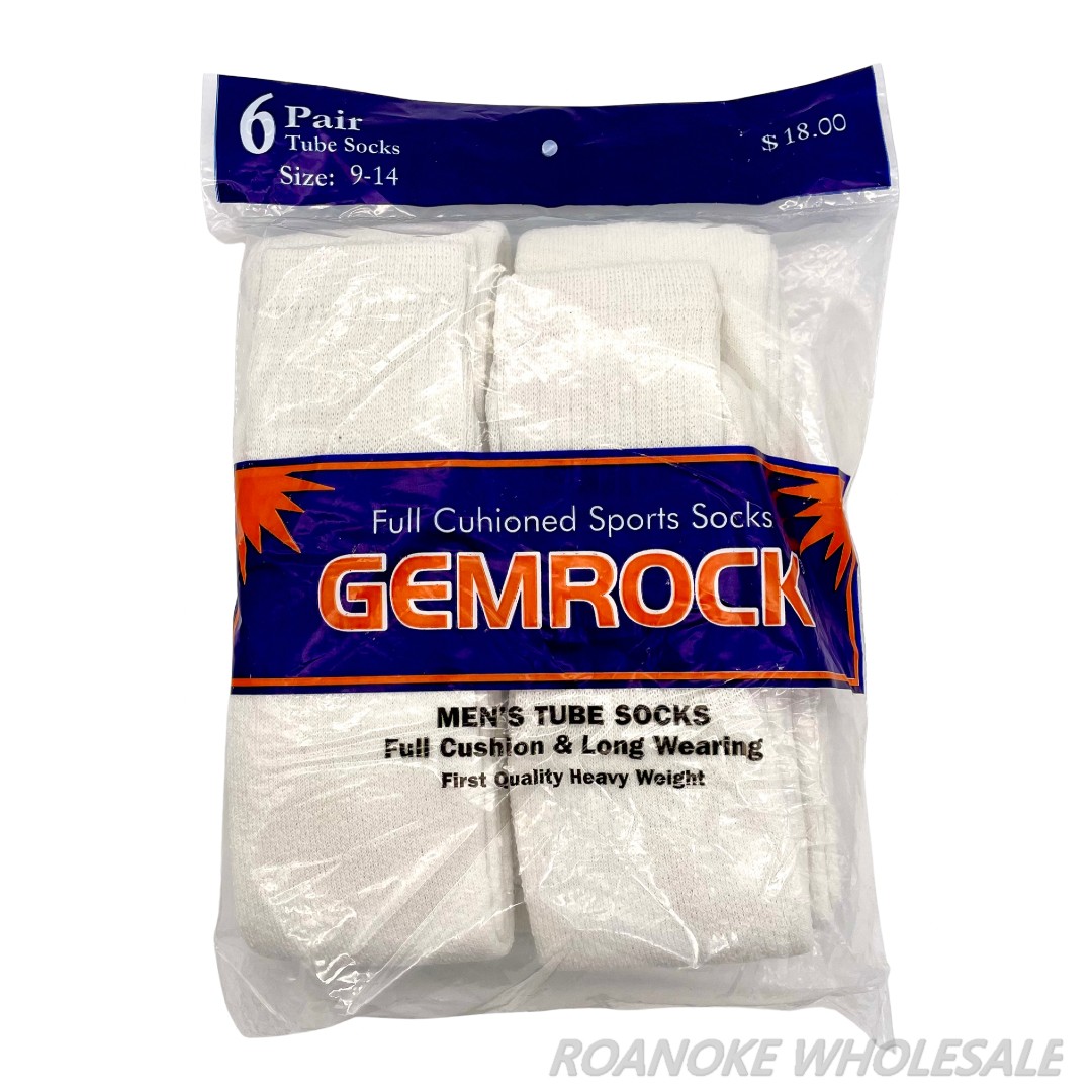 GEMROCK TUBE SOCKS 6 PAIRS - Image 2