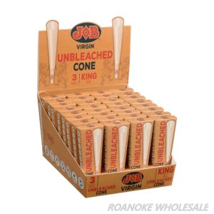 JOB UNBLEACHED CONE KING SIZE 32/3 PACKS