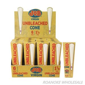JOB UNBLEACHED CONE 1&1/4 SIZE 32/6 PACKS
