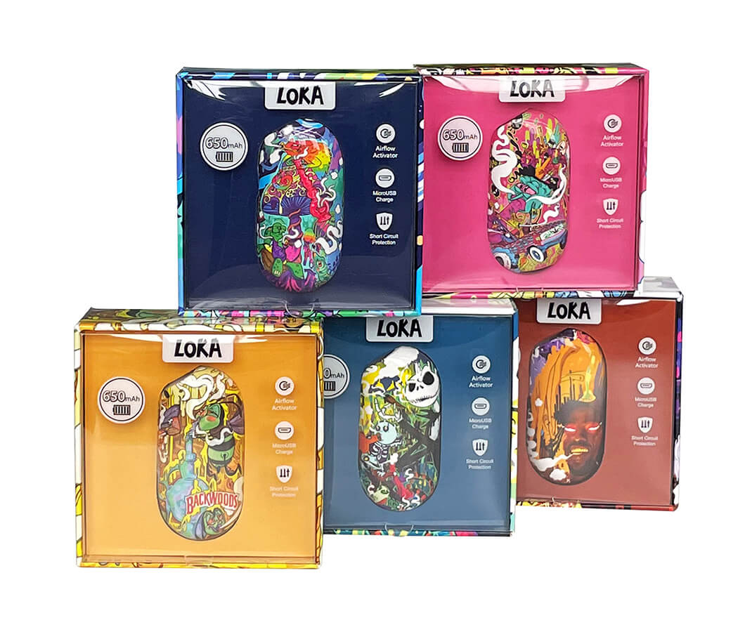 LOKA 650MAH VAPE BATTERY