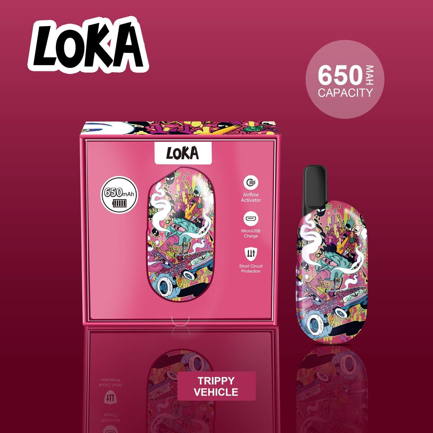 LOKA 650MAH VAPE BATTERY - Image 8
