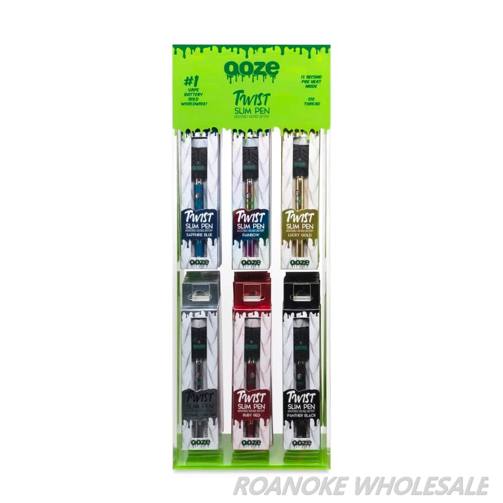OOZE DISPLAY TWIST SLIM PEN 48PCS