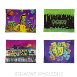 OOZE SHATTER-RESISTANT ROLLING TRAY SMALL