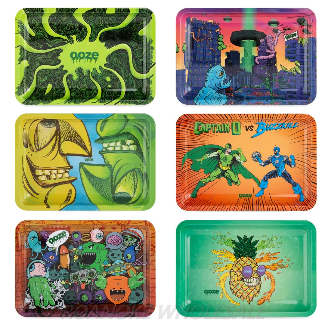 OOZE METAL ROLLING TRAY SMALL