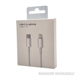 USB-C TO LIGHTNING CABLE 1M - 10PCS