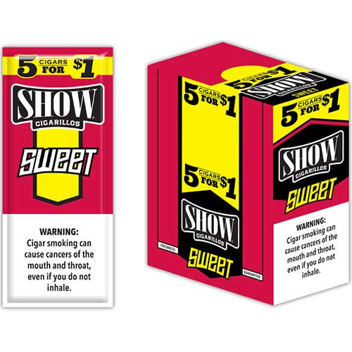SHOW CIGARILLOS (5 FOR $1) 15/5 PACKS - Image 5
