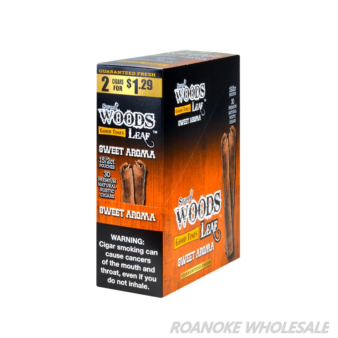 SWEET WOODS CIGARS (2 FOR $1.29) 15/2 PACKS