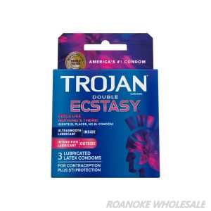 TROJAN DOUBLE ECSTASY 6-PACK OF 3PCS